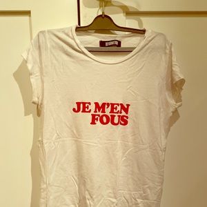 Reformation Je M'En Fous Tee